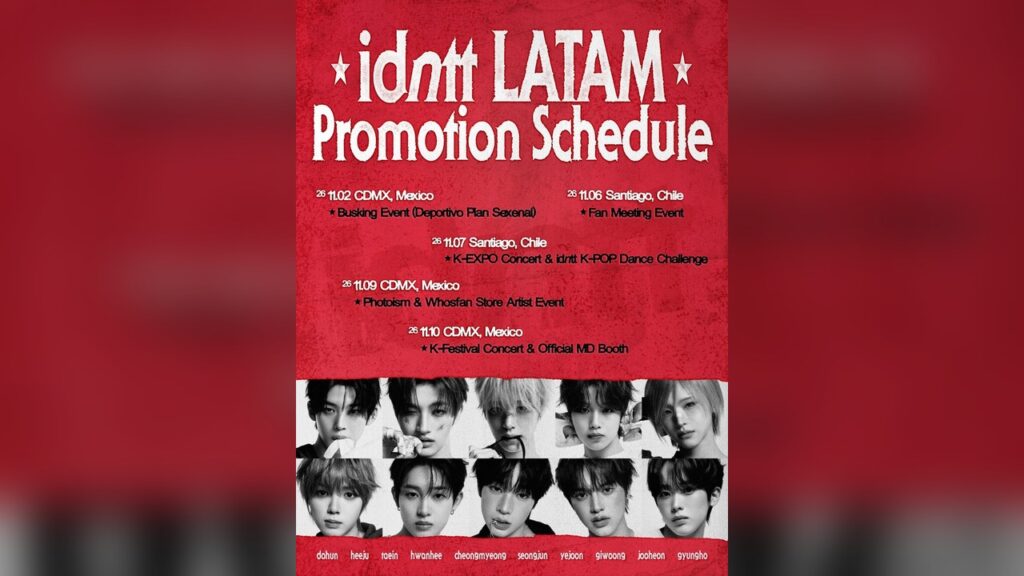 idntt　11月にメキシコとチリでLATAMプロモーション　スケジューラー公開